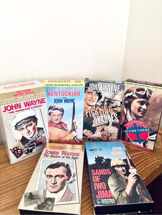 Vintage Other - John Wayne VHS Collection